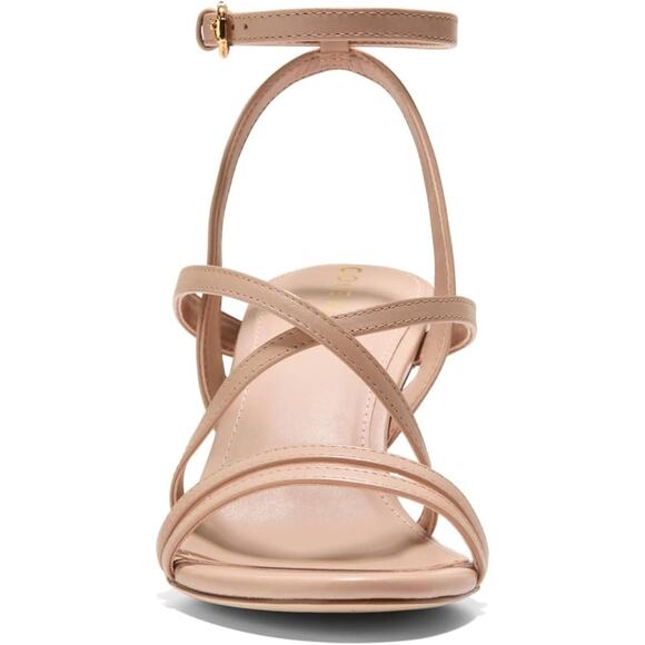 NWT Cole Haan Women's Addie Strappy Sandals Heeled, Brush Leather-Size 9 - Picture 4 of 7